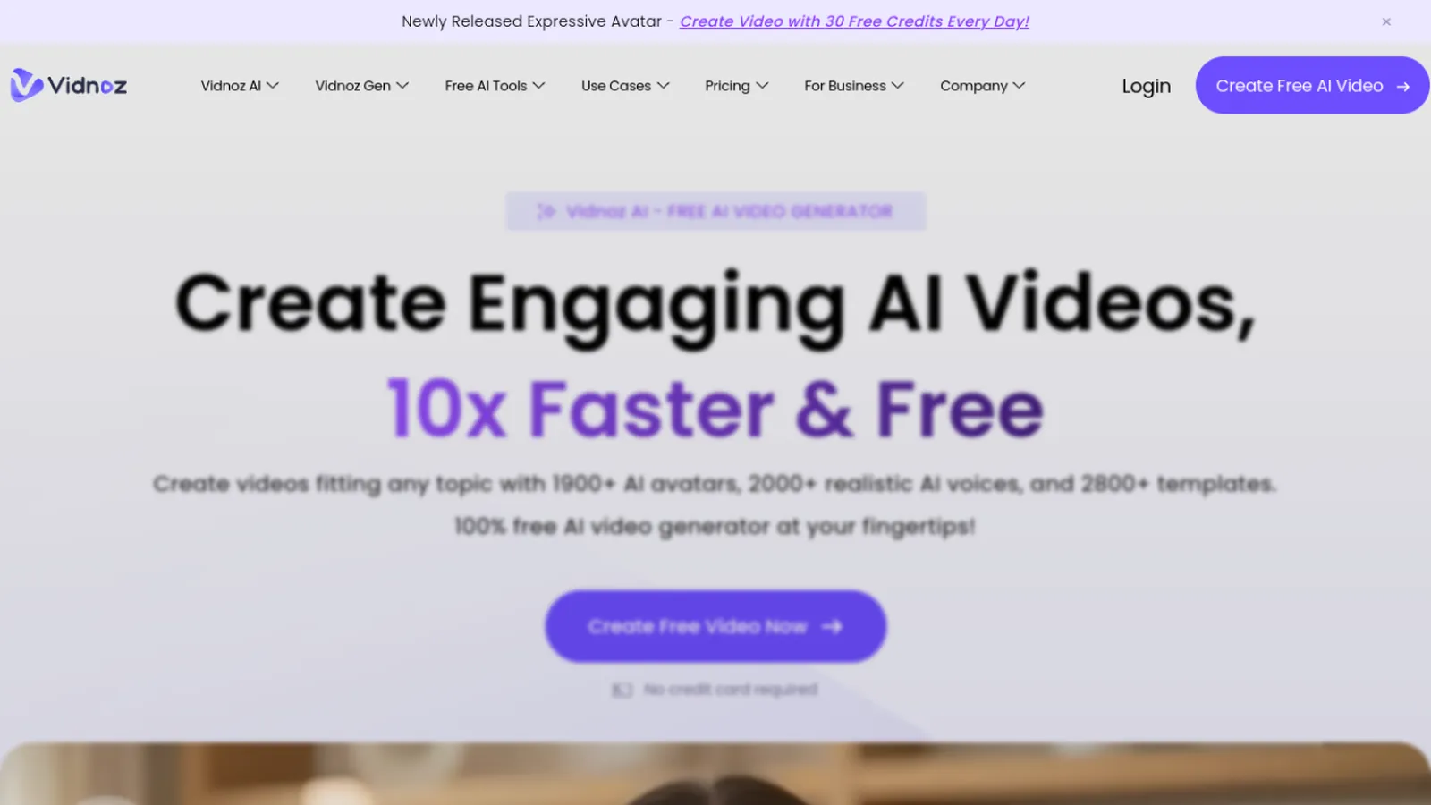 Vidnoz screenshot